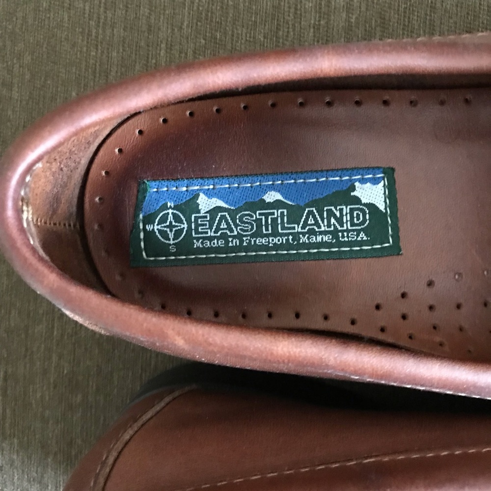 EASTLAND  Vintage Leather Driving Loafers! EUC!  8 - Picture 3 of 8